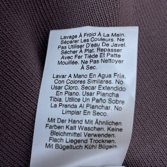 Donna Karan New York Womens Size L Open Front Cardigan Rib Knit - Picture 14 of 16